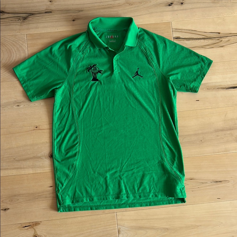 Jordan “ We The Best” Foundation Green Polo Shirt